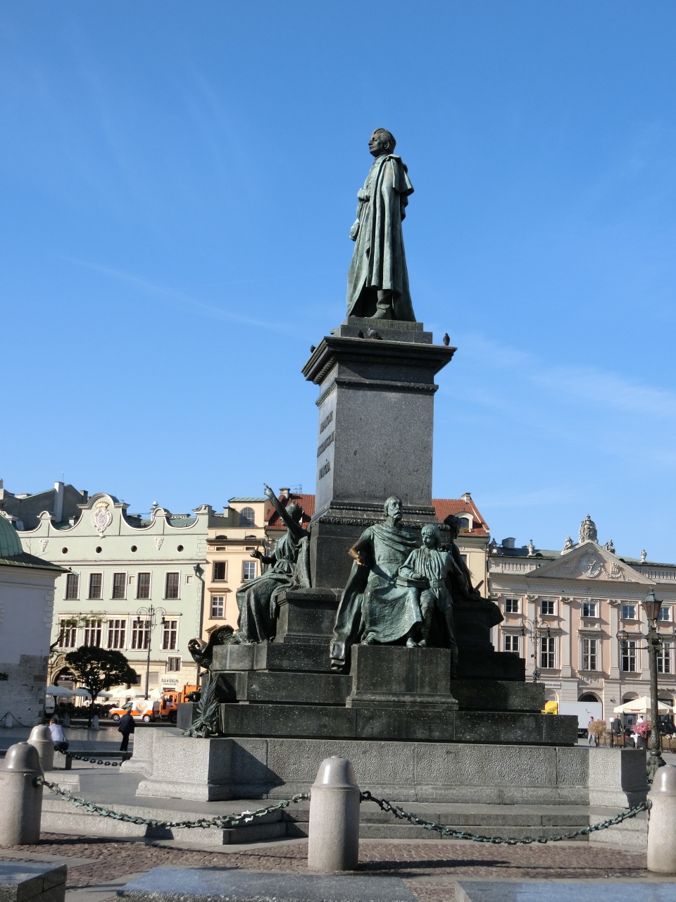 アダム ミツキエヴィッチ像 Adam Mickiewicz Monument