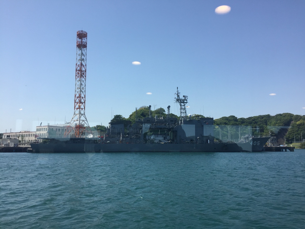 大迫力の軍港めぐり！