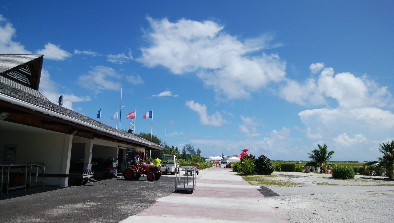 ボラボラ空港 (BOB) Bora Bora Motu Mute Airport (BOB)