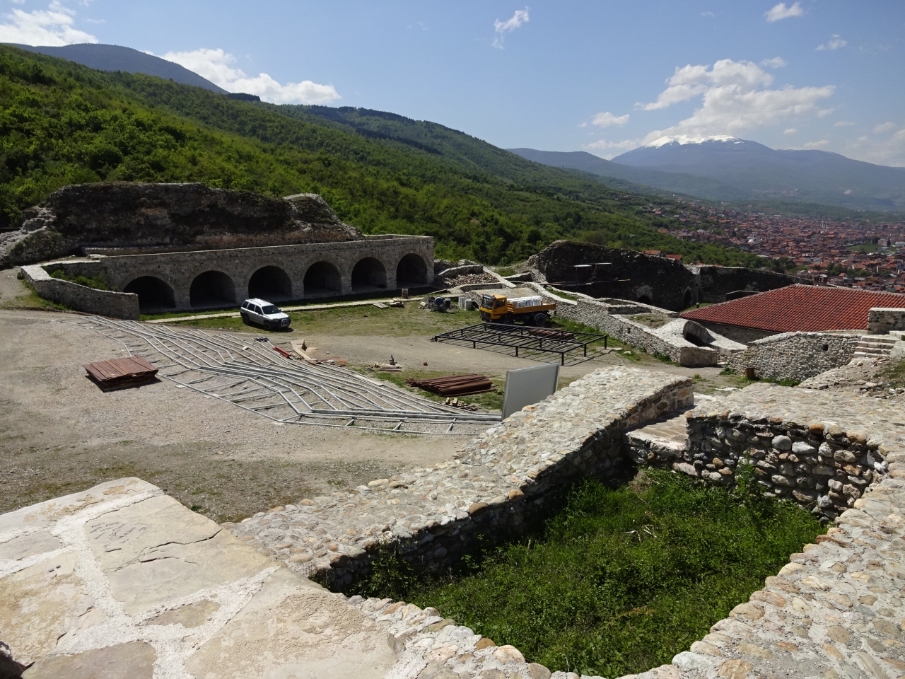 プリズレン城 (城塞跡)                Prizren Fortress