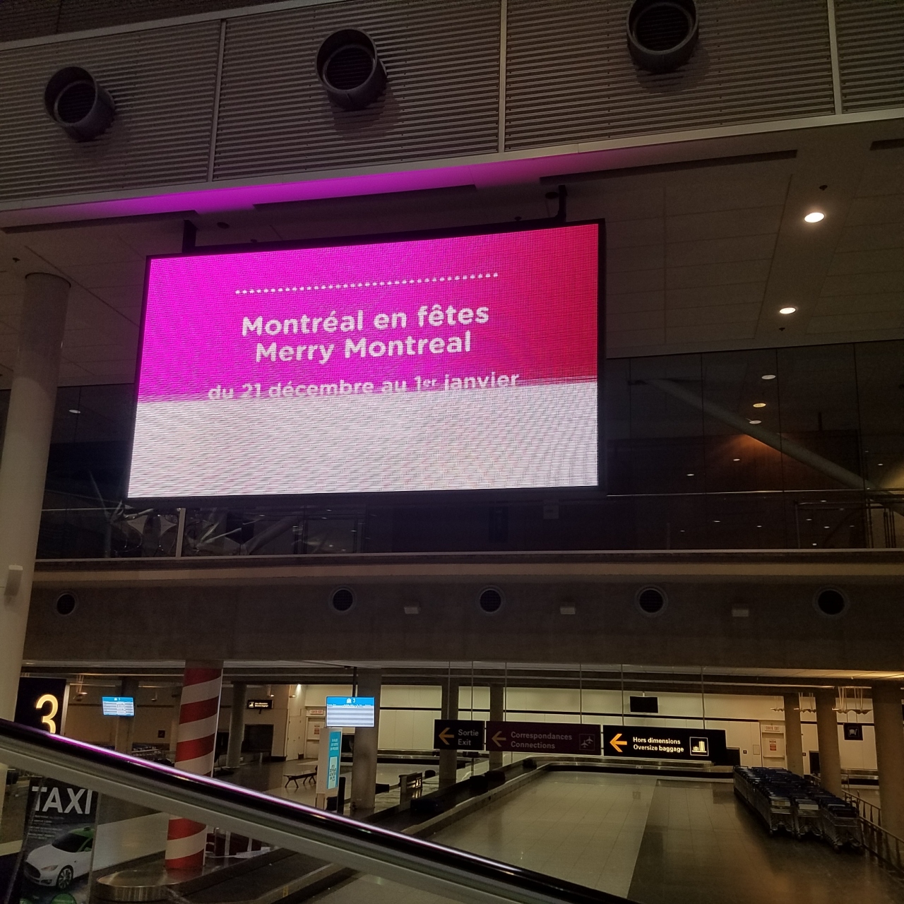 モントリオール ピエール エリオット トルドー国際空港 (YUL) Pierre Elliott Trudeau International Airport (YUL)