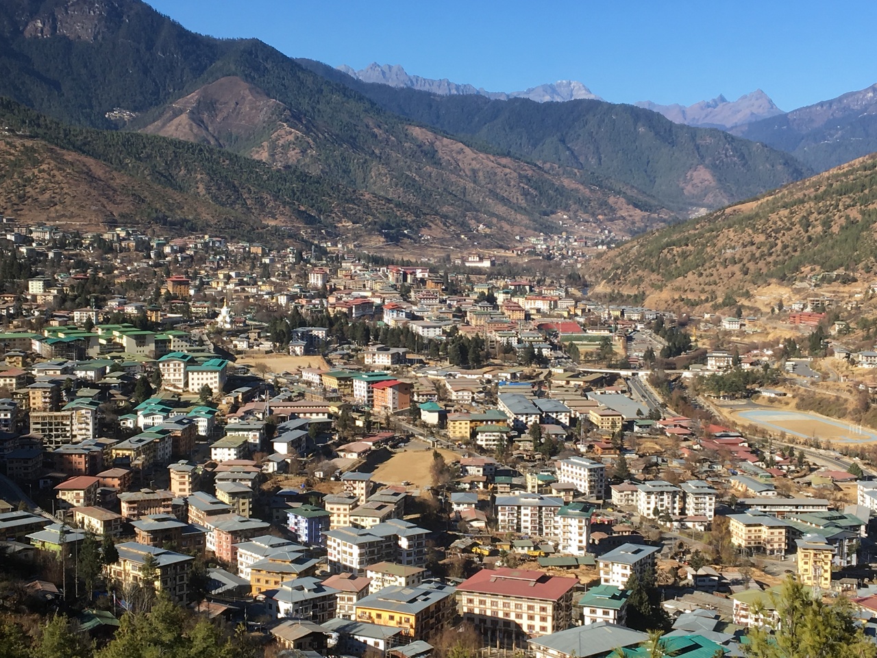 『ティンプー市街を一望』by Papa｜ブッダ ポイント (クェンセル ポダン)のクチコミ【フォートラベル】