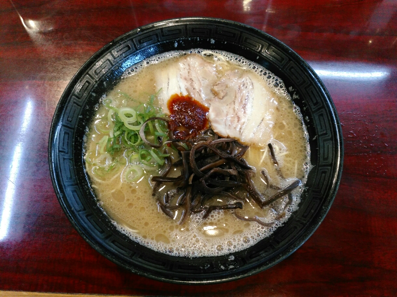 満腹ラーメンでとんこつラーメン 福岡県築上町 YouTube