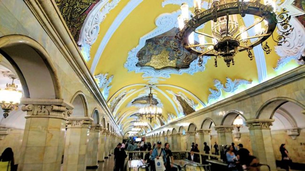 『コムソモーリスカヤ駅』by worldspan｜コムソモーリスカヤ駅のクチコミ【フォートラベル】