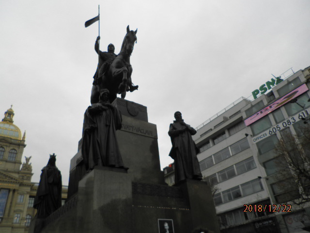 聖ヴァーツラフの騎馬像 Equestrian statue of St. Wenceslas
