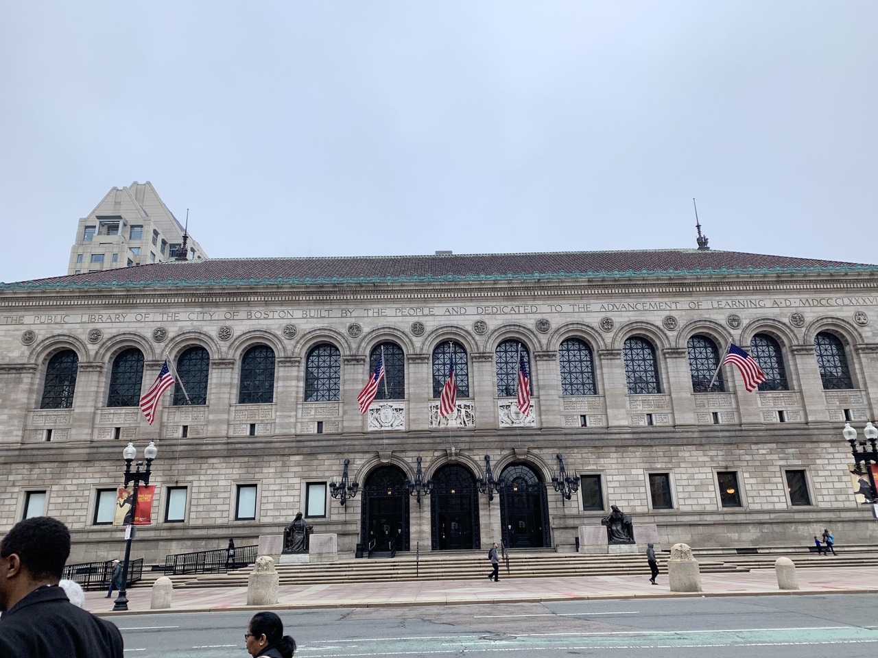 ボストン公共図書館 The Boston Public Library