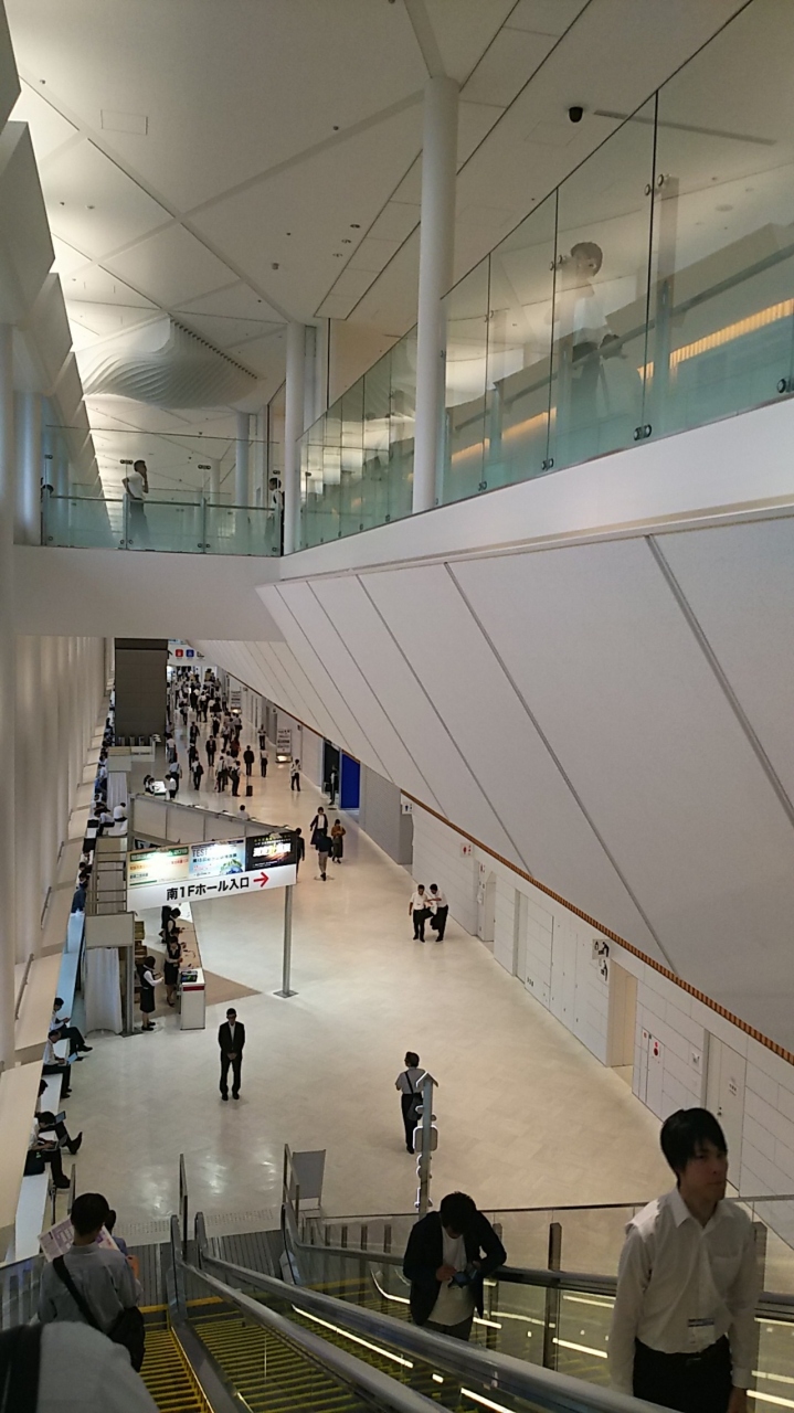 『ビックサイト南展示棟 初見参！(^_^ゞ』by may｜東京ビッグサイト (東京国際展示場)のクチコミ【フォートラベル】
