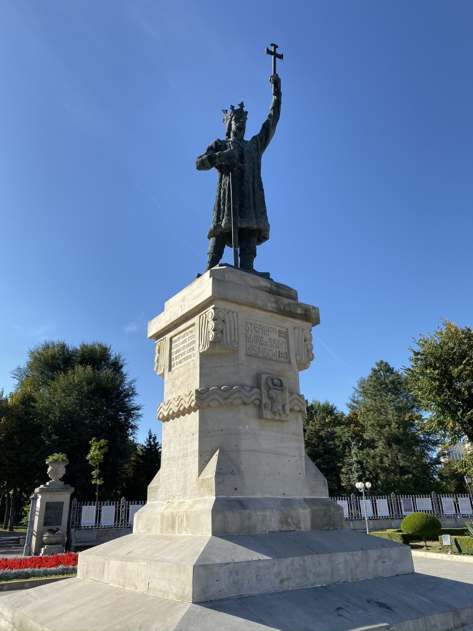 シュテファン大公の像 Stephen the Great Monument