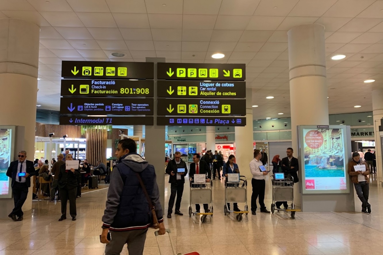 バルセロナ エル プラット空港 (BCN) Barcelona International Airport (Aeroport de Barcelona El Prat)