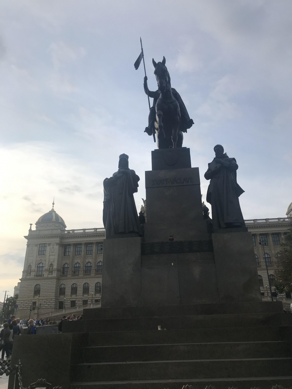 聖ヴァーツラフの騎馬像 Equestrian statue of St. Wenceslas