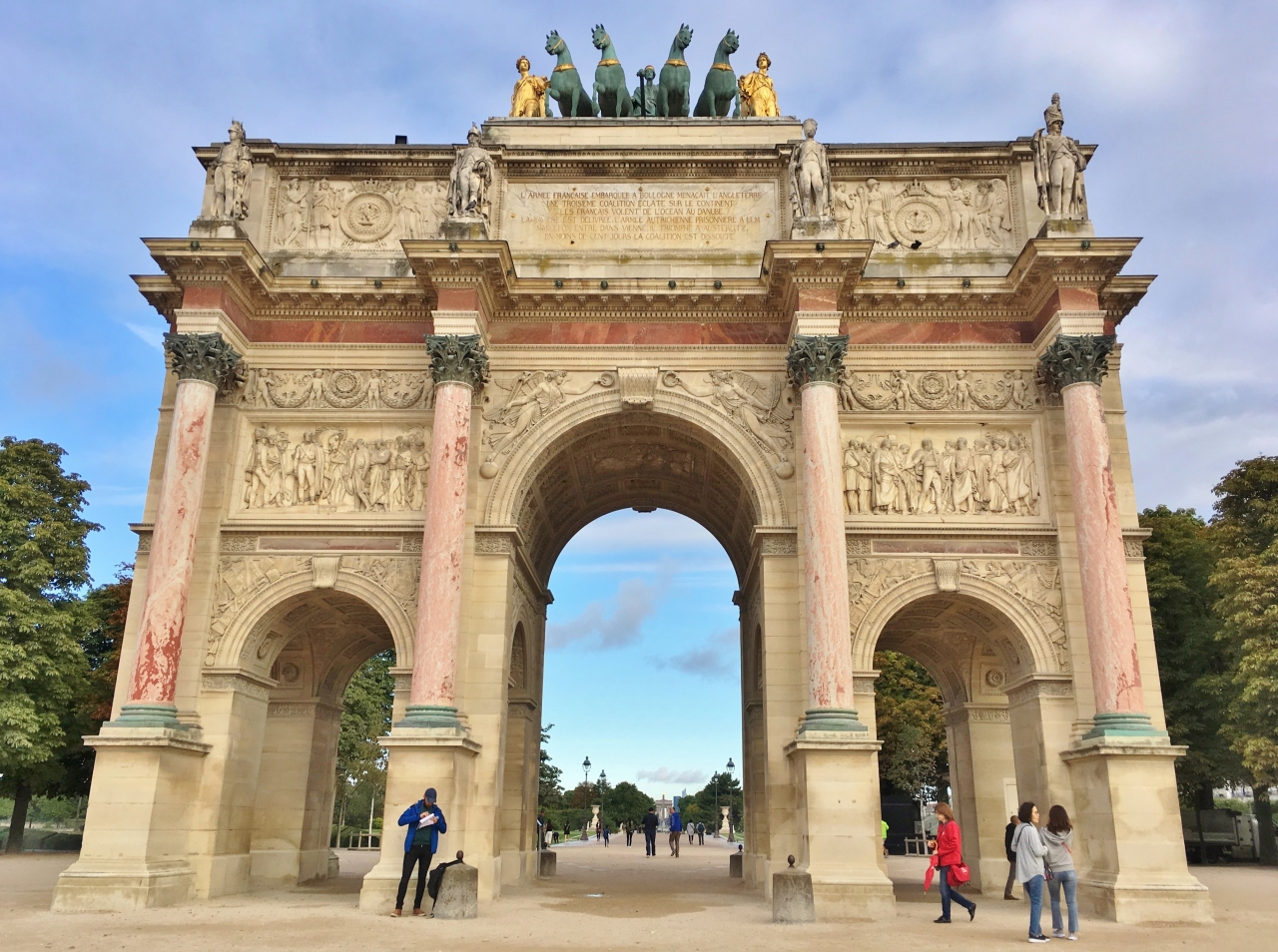 カルーゼル凱旋門 Arc de Triomphe du Carrousel
