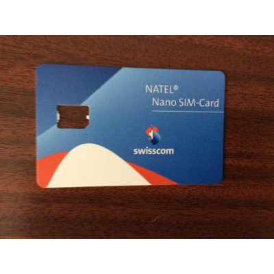 SWISSCOM nano SIM card