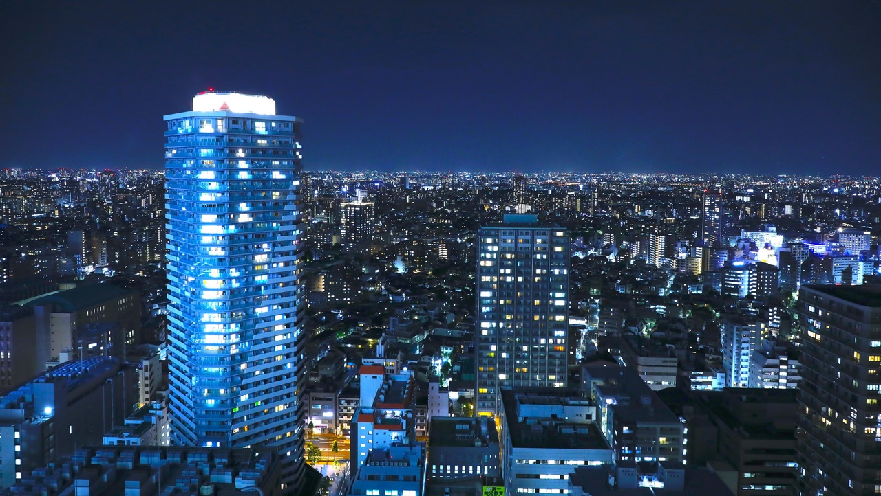 池袋の夜景を愉しむ  東京ナイトビュー