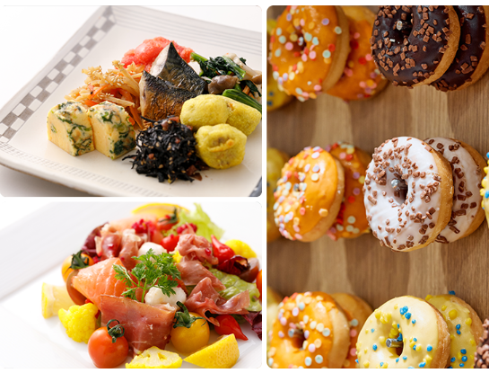 朝食 50種以上のメニューをラインアップ