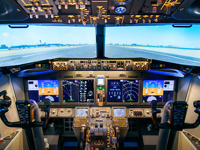 フライトシミュレーター体験