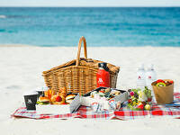 南紀白浜の海と楽しむ朝ピクニック
