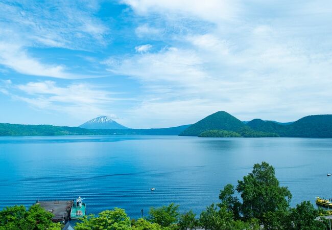 洞爺湖万世閣ホテルレイクサイドテラス 写真