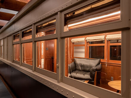 汽車ポッポ食堂と民宿 写真