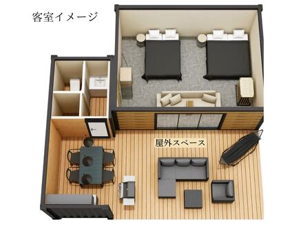 slow glamping 風と海と 写真