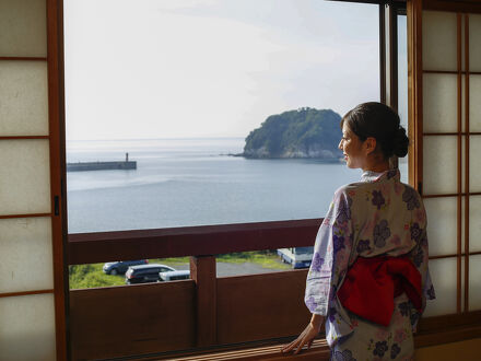 香住 日本夕陽百選の宿 三七十館 写真