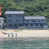 竹野の海辺 湯やど 海の音 写真