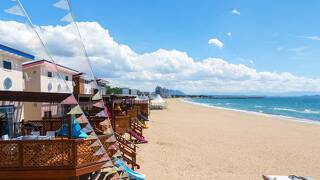 グランピング福岡 海風と波の音