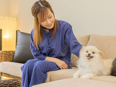 愛犬 お宿 写真