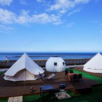 ウイングベイキャンプガーデン海と空 写真