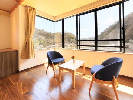 昼神温泉 湯元ホテル 阿智川 写真