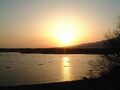 夕日と湖の宿 あおきや 写真