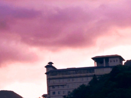 層雲峡 朝陽亭 写真