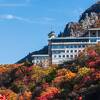 層雲峡 朝陽亭