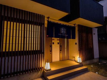 富士暁月 空 写真