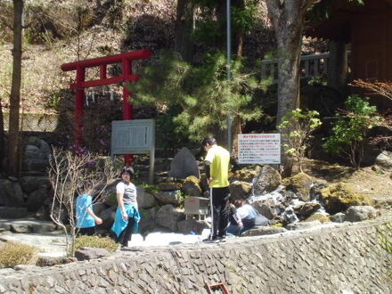 旅館　霊水　不動湯 写真