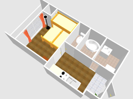 galaxy apartment 写真