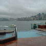 屋上展望プールは快適