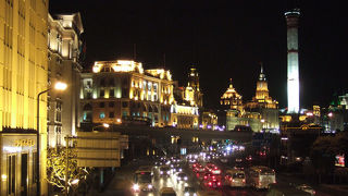 上海　外灘(バンド)の上海銀行