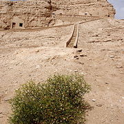 庫車（クチャ）の遺跡　クズルガハ千仏洞