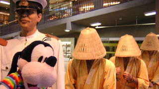 網走監獄は木造なの。