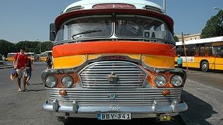 マルタ島のバスは…