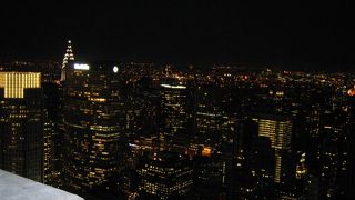 ロックフェラーセンターからマンハッタンの夜景を満喫