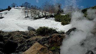 ワイルドな≪蒸ノ湯温泉≫の野天風呂