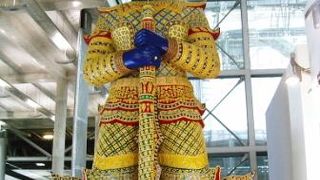 スワンナプーム国際空港は、神様でいっぱい。