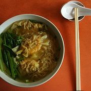 地味だけどおいしい≪水餃麺≫