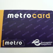 市バス「metro」と、「メトロカード」
