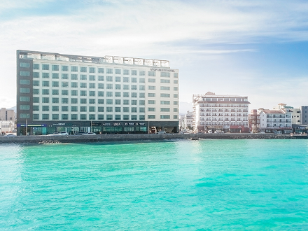 ユートップ ユーブレス ホテル チェジュ ハムドック 写真