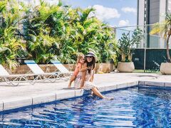 アストン ワイキキ サンセット 写真