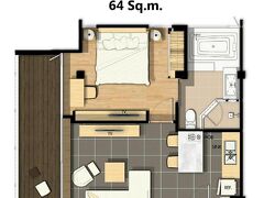 バルコニー シーサイド シラチャ- ホテル&サービスアパートメント 写真