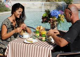 キャンピング レ カストール 写真