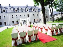 ホテル ザメク ルビニエク 写真